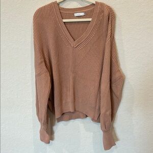 Women's Tan/Blush Sweater